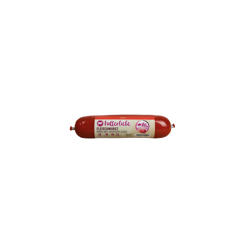 zookauf Fleisch-Wurst Rind mit Hofgeflügel 200 g