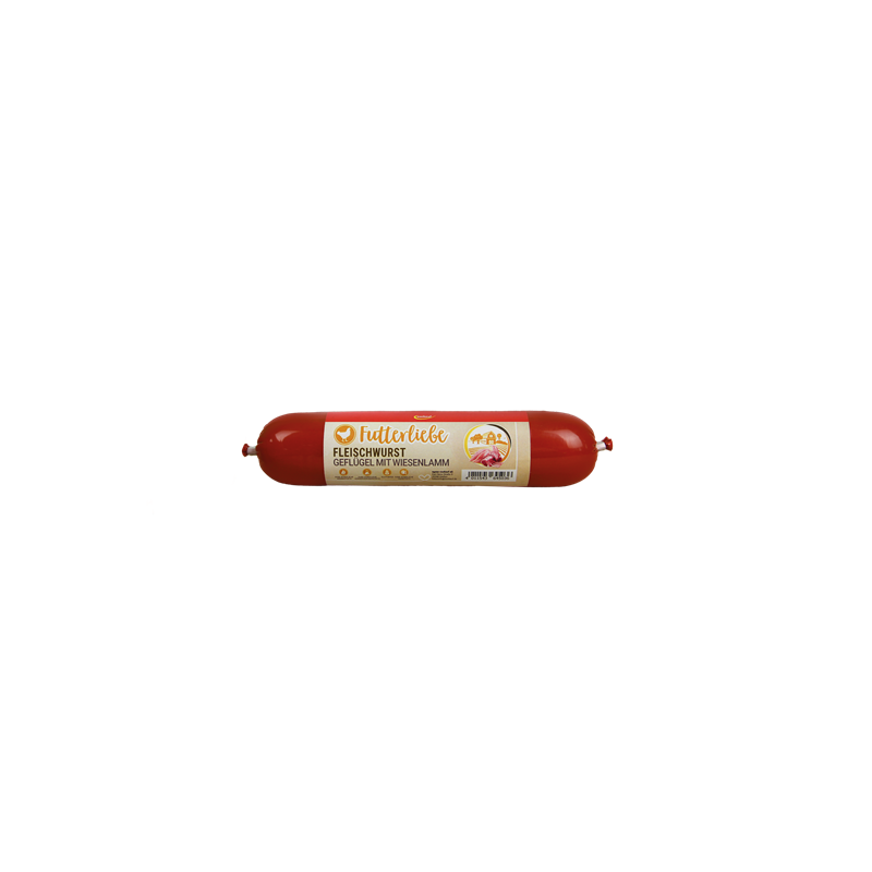 zookauf Dog Fleisch-Wurst Geflügel mit Wiesenlamm 200 g
