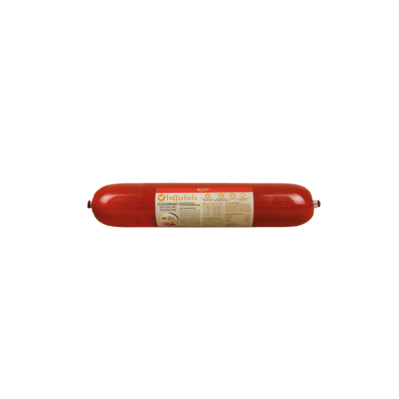 zookauf Dog Fleisch-Wurst Geflügel mit Wiesenlamm 400 g