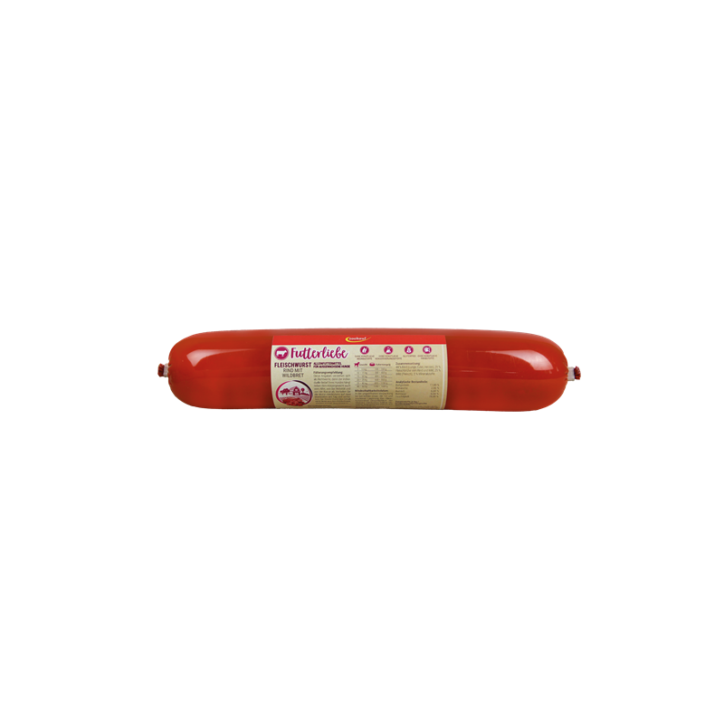 zookauf Dog Fleisch-Wurst Rind mit Wildbret 400 g