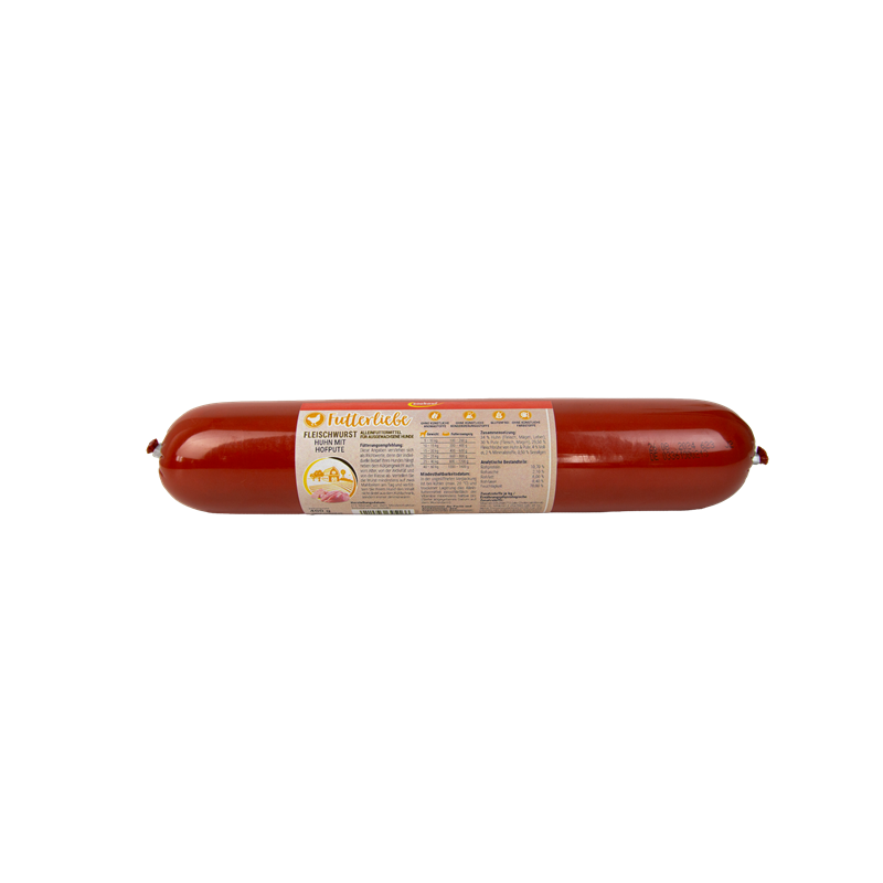 zookauf Futterliebe Fleisch-Wurst Huhn mit Hofpute 400 g