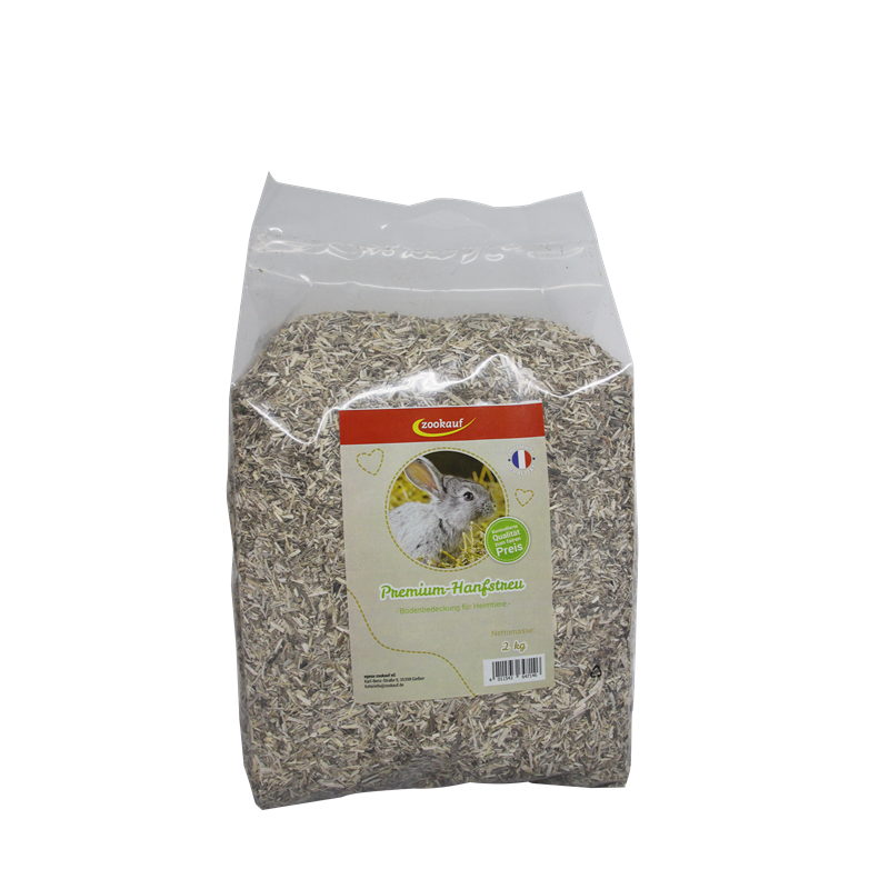 zookauf Nager Premium Hanfstreu 2 kg