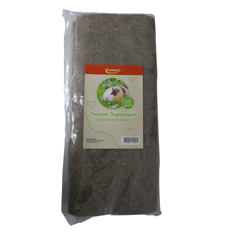 zookauf Premium Nagerhanf-Teppich XL