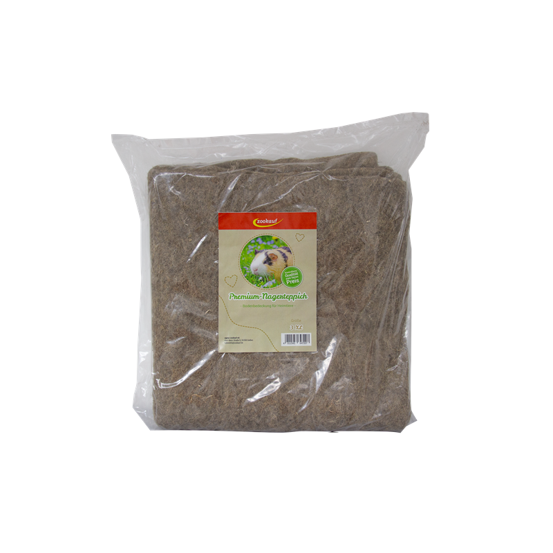 zookauf Premium Nagerhanf-Teppich XXXL