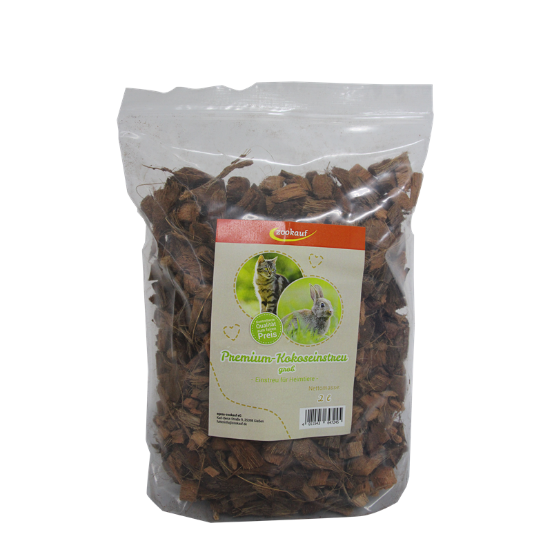 zookauf Premium Kokoseinstreu grob 2 l