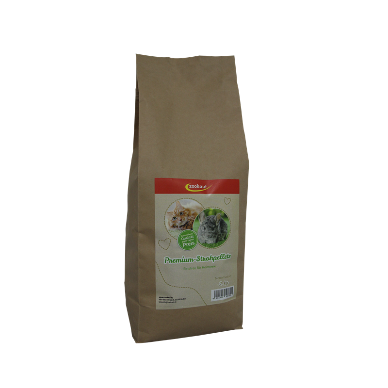 zookauf Nager Premium Strohpellets 2 kg