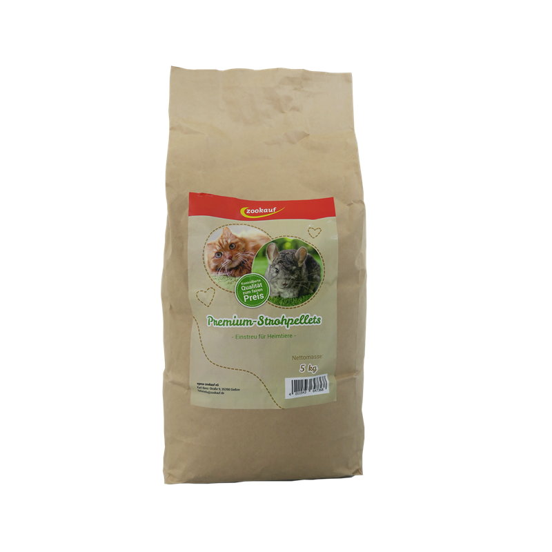 zookauf Nager Premium Strohpellets 5 kg