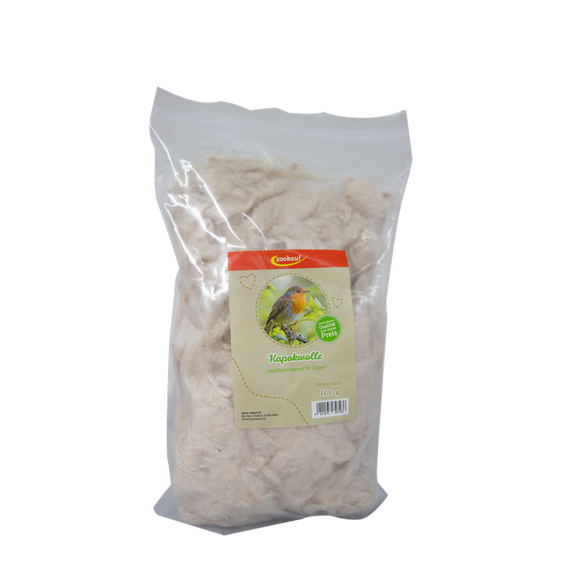 zookauf Bird Premium Kapokwolle 100 g