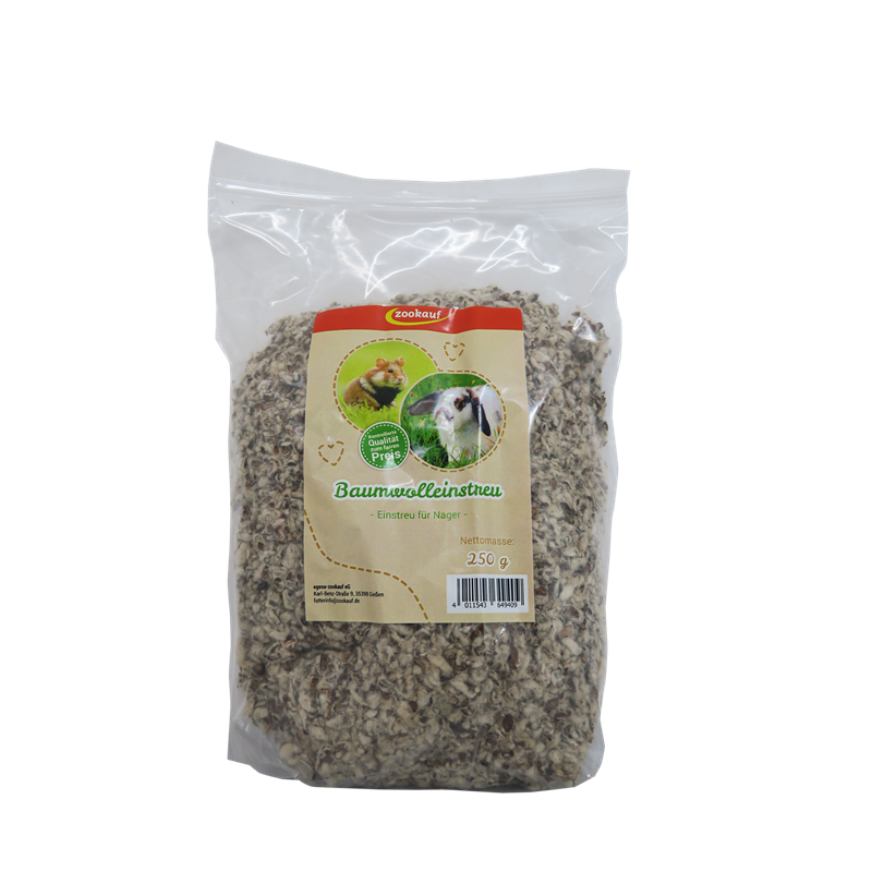 zookauf Premium-Baumwolleinstreu 250 g