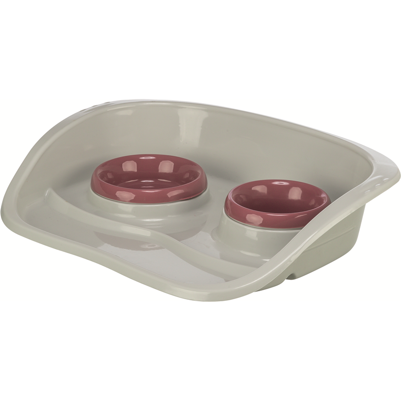 Trixie Katzennapf Dinner Set 46 x 11 x 30 cm