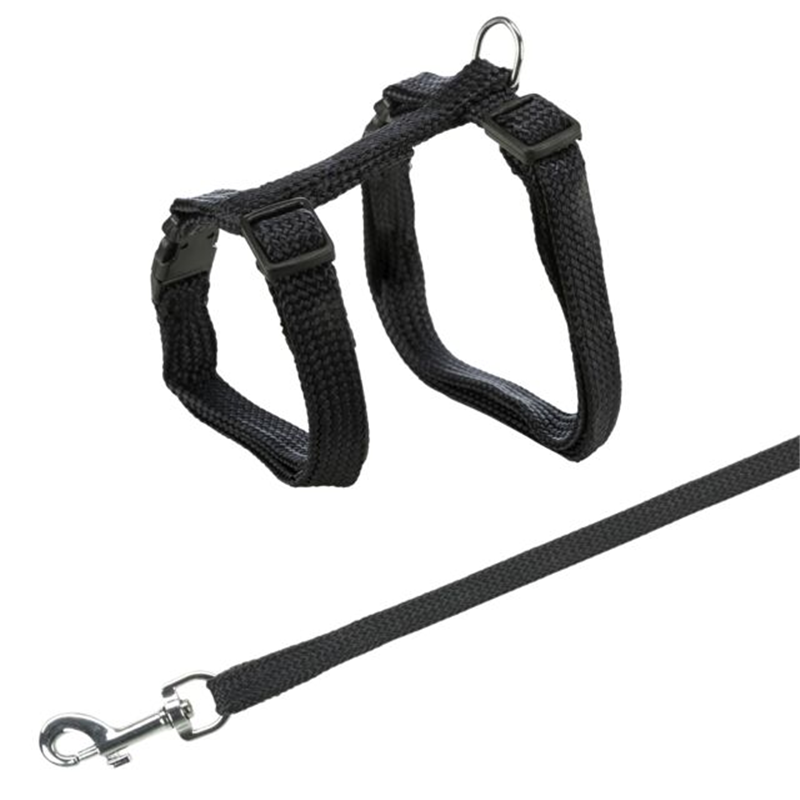 Trixie Katzengeschirr mit Leine 22-42 cm/10 mm, 1,25 m