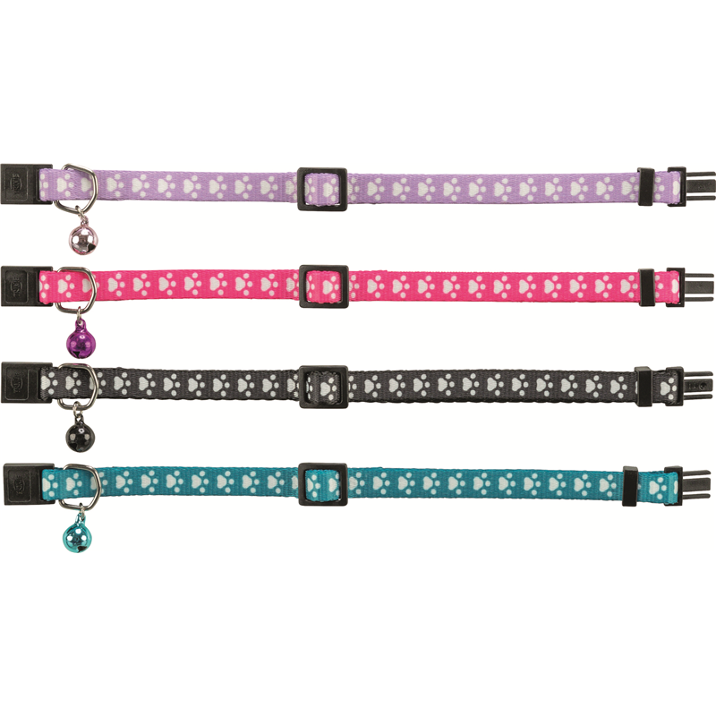 Trixie Katzenhalsband elastisch Motiv Pfote