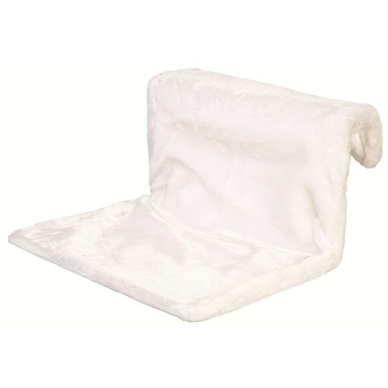 Trixie Liegemulde de Luxe Plüsch wollweiß 45 × 24 × 31 cm