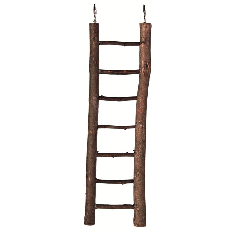 Trixie Natural Living Holzleiter für Vögel 30 cm / 7 Sprossen