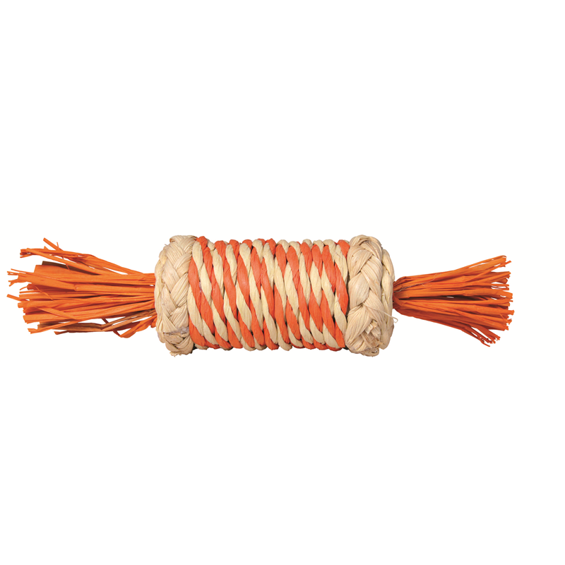 Trixie Strohspielzeug Rolle 18 cm