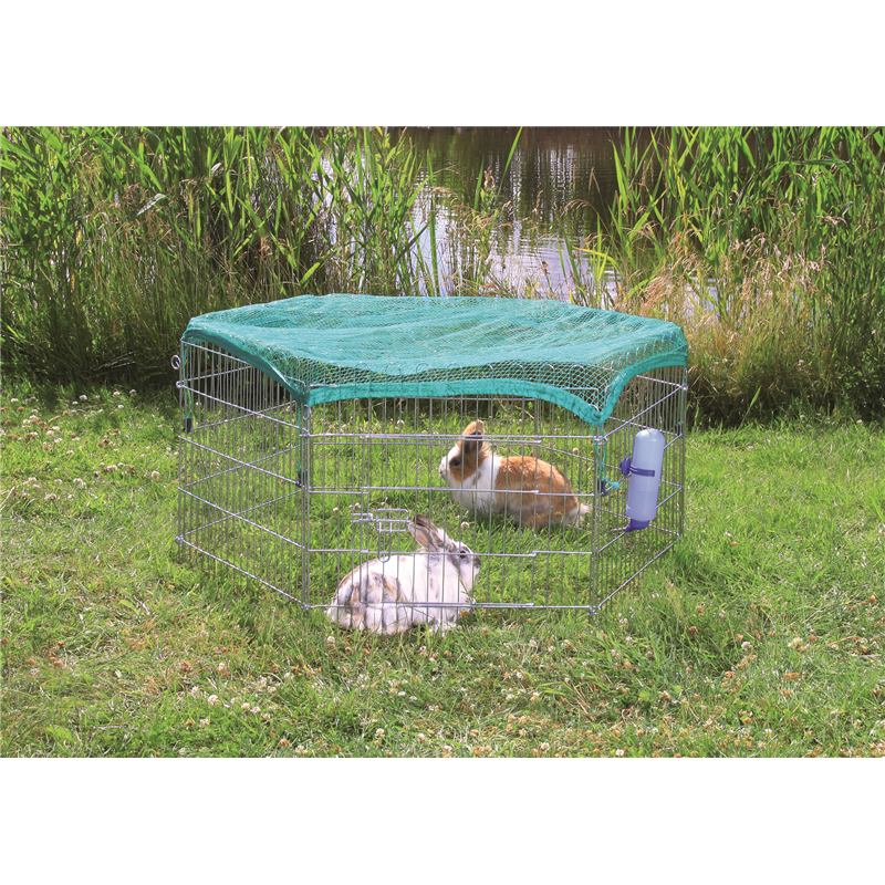 Trixie natura Freilaufgehege mit Schutznetz 6253 ø 120 x 53 cm