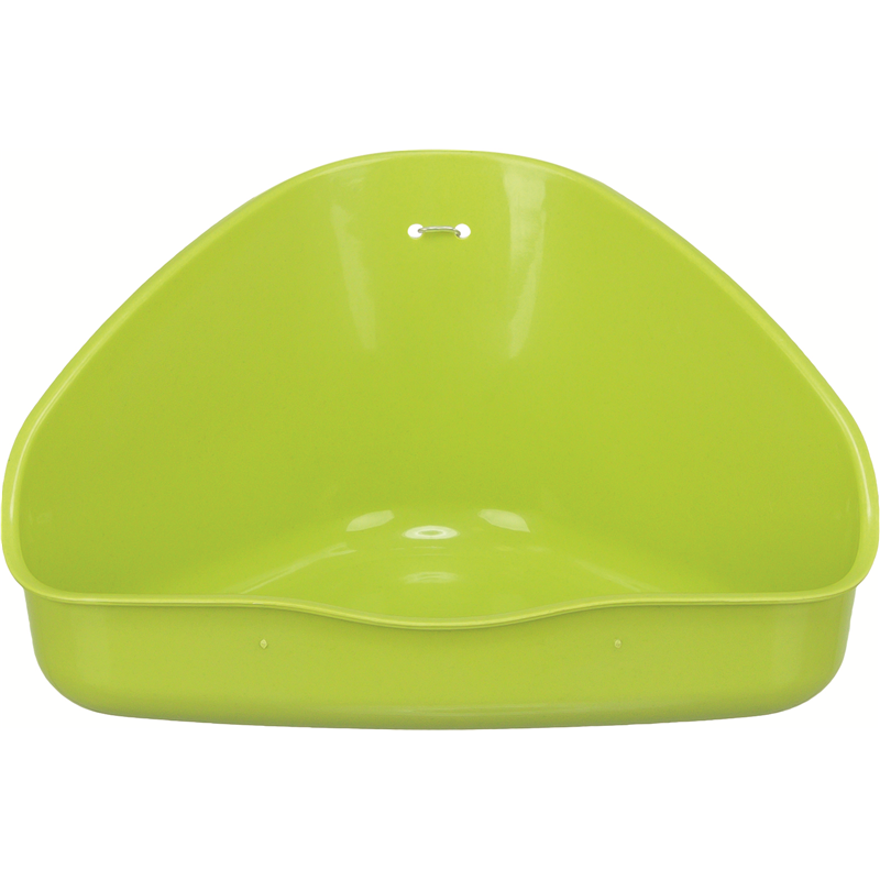 Trixie Ecktoilette für Mäuse und Hamster 16 × 7 × 12/12 cm