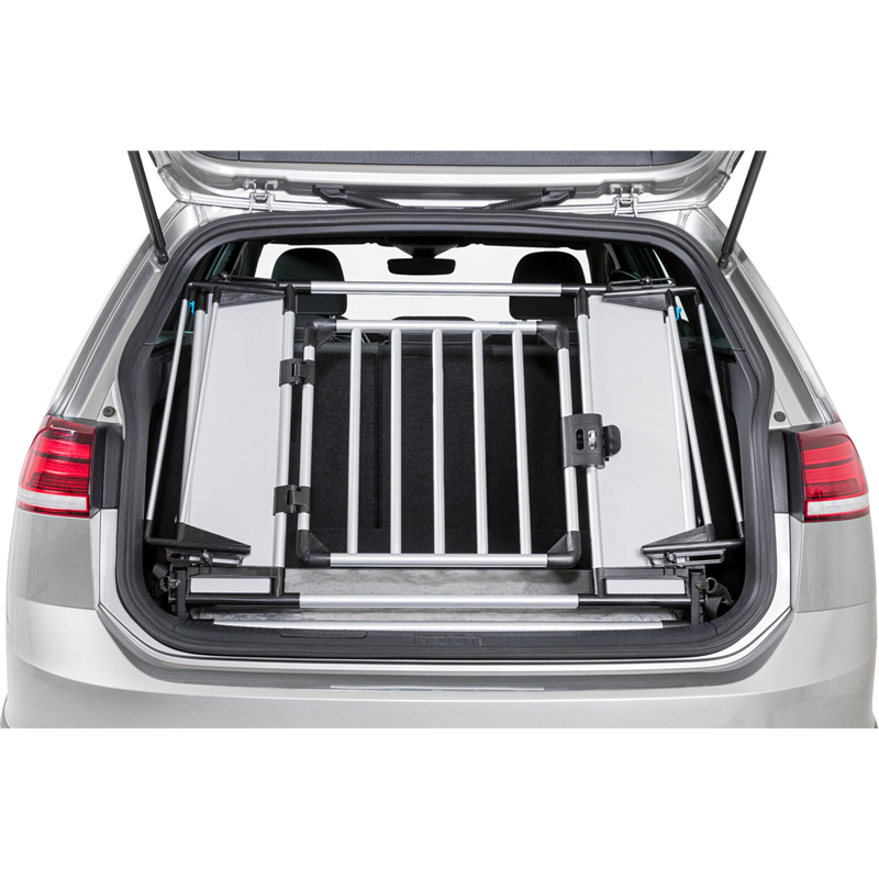 Trixie Universal-Heckgitter silber/schwarz 94-114 × 69 cm