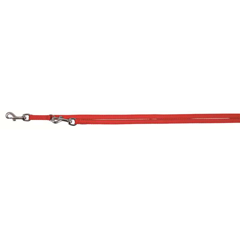Trixie Premium Verlängerungsleine doppellagiges Nylon rot XS-S 2 Meter /15 mm