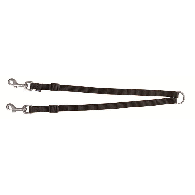 Trixie Premium Koppel schwarz XS-M 40-70 cm / 15 mm