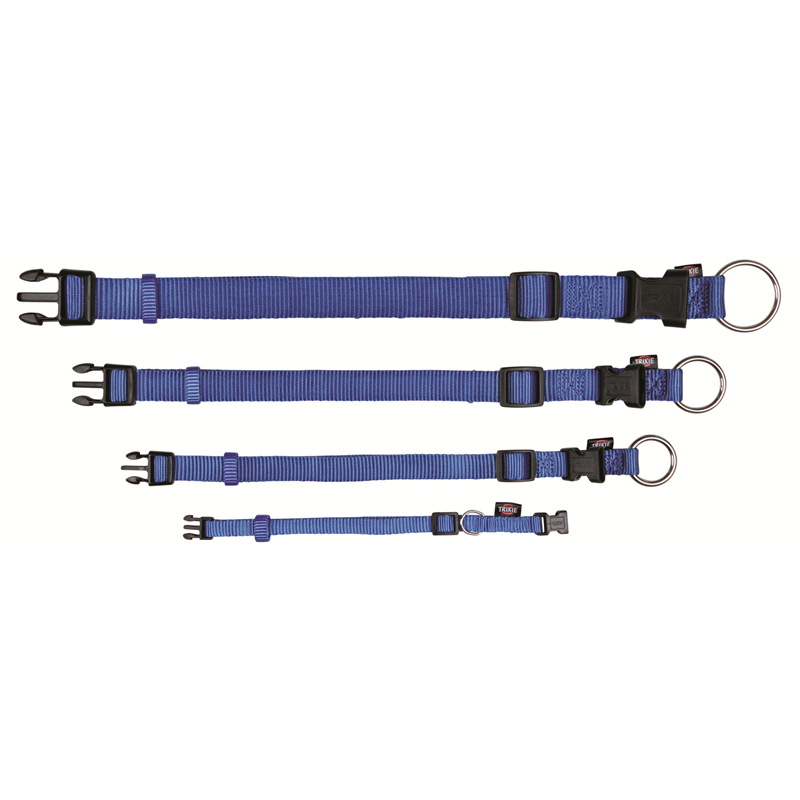 Trixie Premium Halsband royalblau S-M