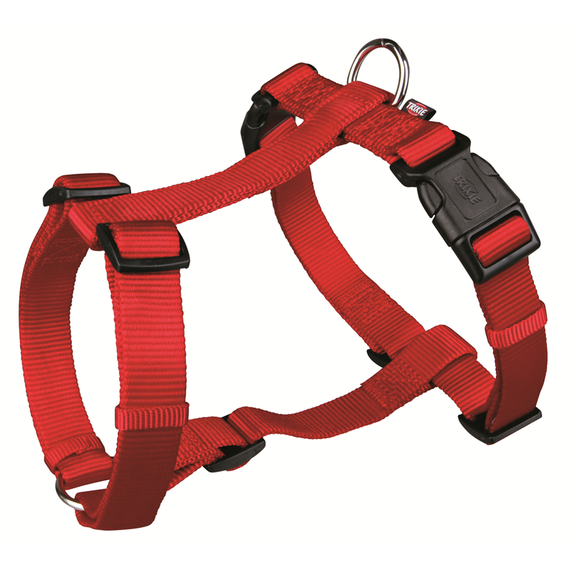 Trixie Premium H-Geschirr rot XXS-XS 20-32 cm/10 mm