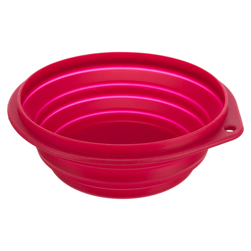 Trixie Reisenapf Silikon rot 1 Liter / ø 18 cm