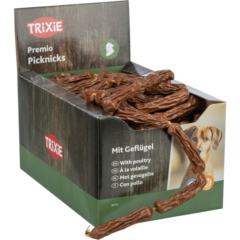 Trixie Premio Picknicks Würstchen Geflügel 8cm/8 g