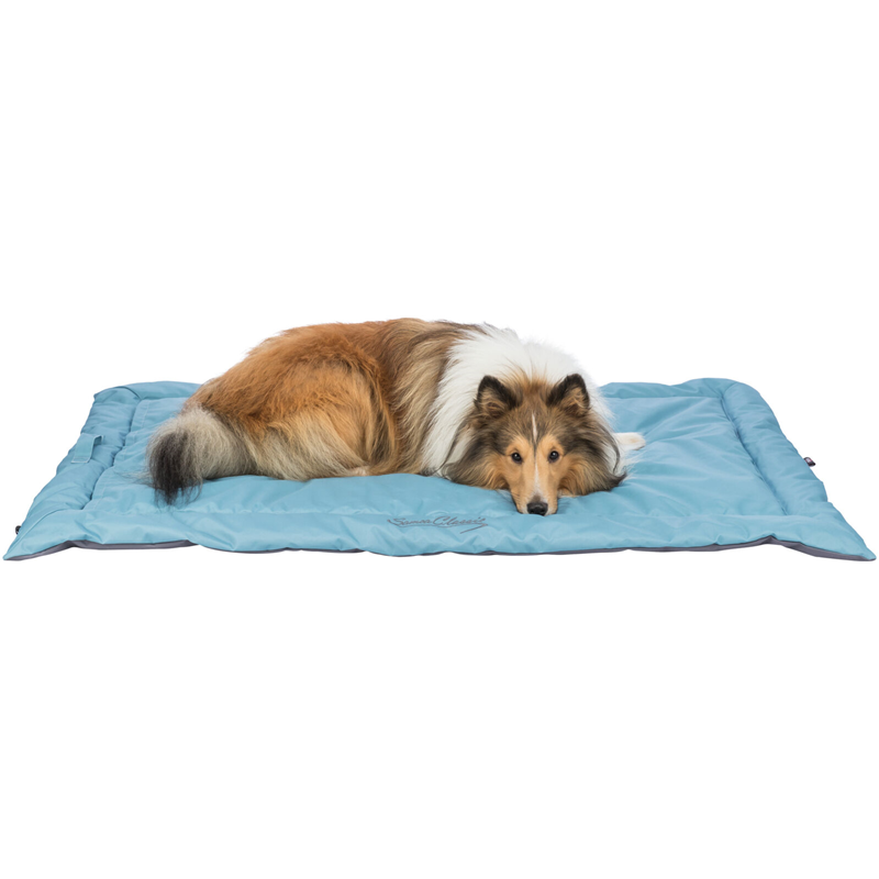 Trixie Reisedecke Samoa Classic eisblau/grau