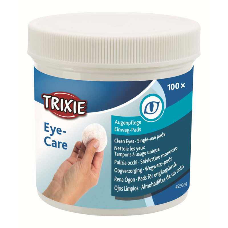 Trixie Augenpflege Einweg-Pads Dog Pflege-Pads 100St.