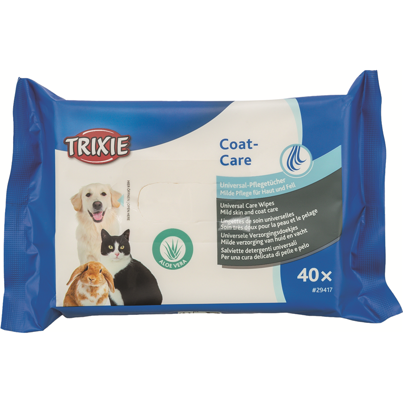 Trixie Universal-Pflegetücher, 40 St.ück