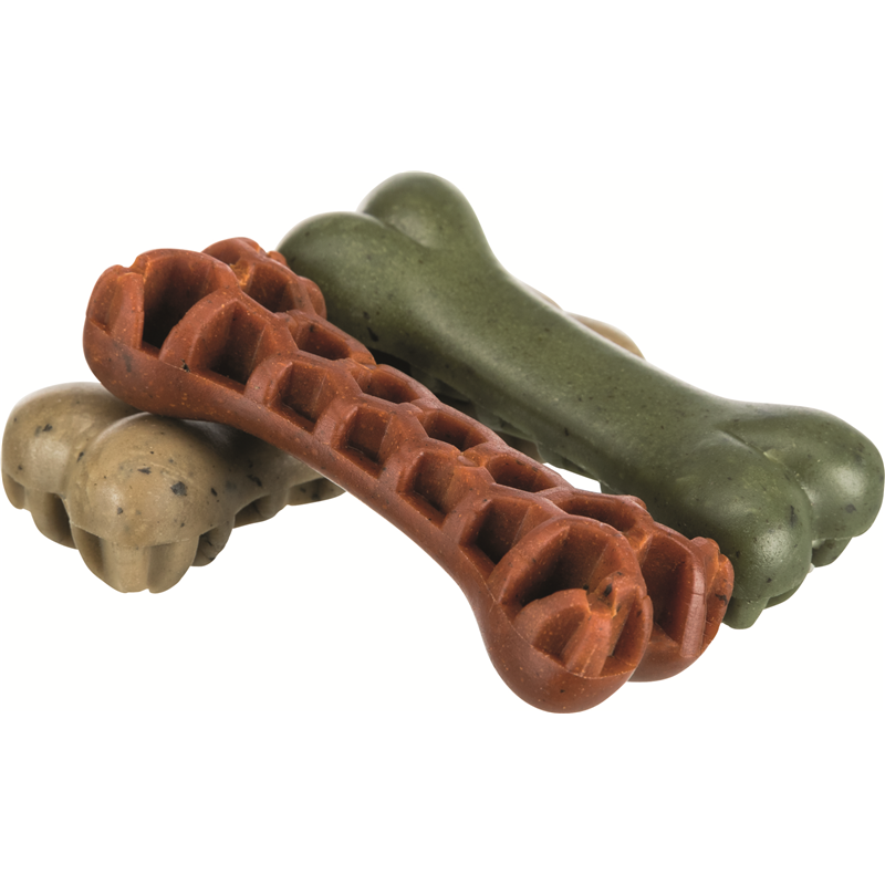 Trixie Denta Fun Veggie Honey Comb Bone mit Seealgen 8,5 cm / 28 g