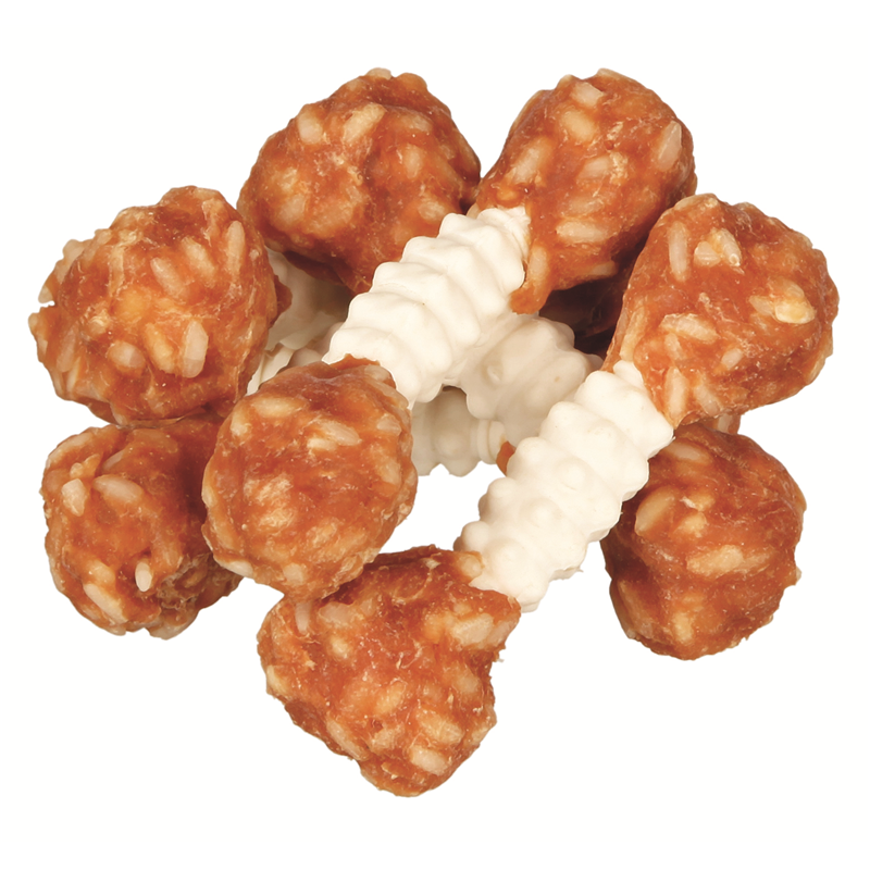 Trixie DentaFun Kauhantel Huhn 100 g / 6 Stück
