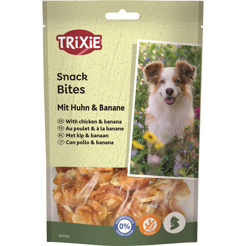 Trixie Snack Bites Banana Chicken 100 g