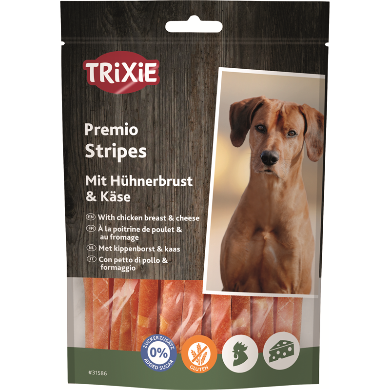 Trixie Premio Chicken Cheese Stripes 100 g