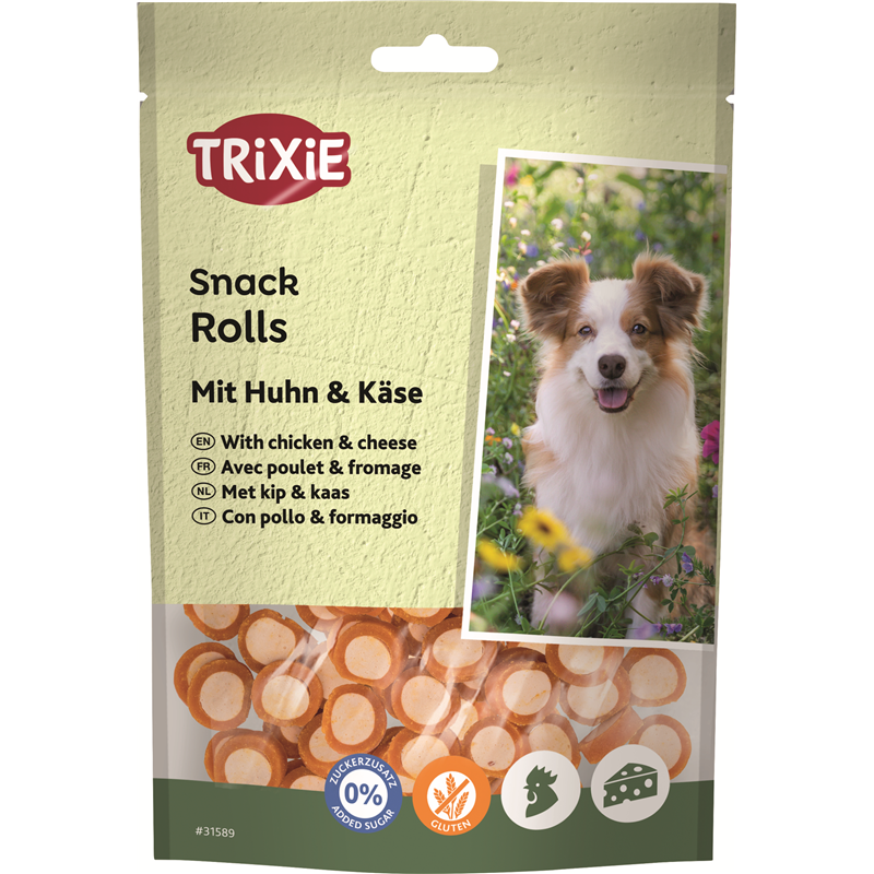 Trixie Hunde PREMIO Chicken Cheese Rolls 100 g