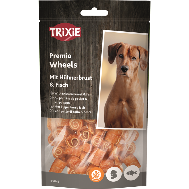 Trixie Premio Fish Chicken Wheels 75 g