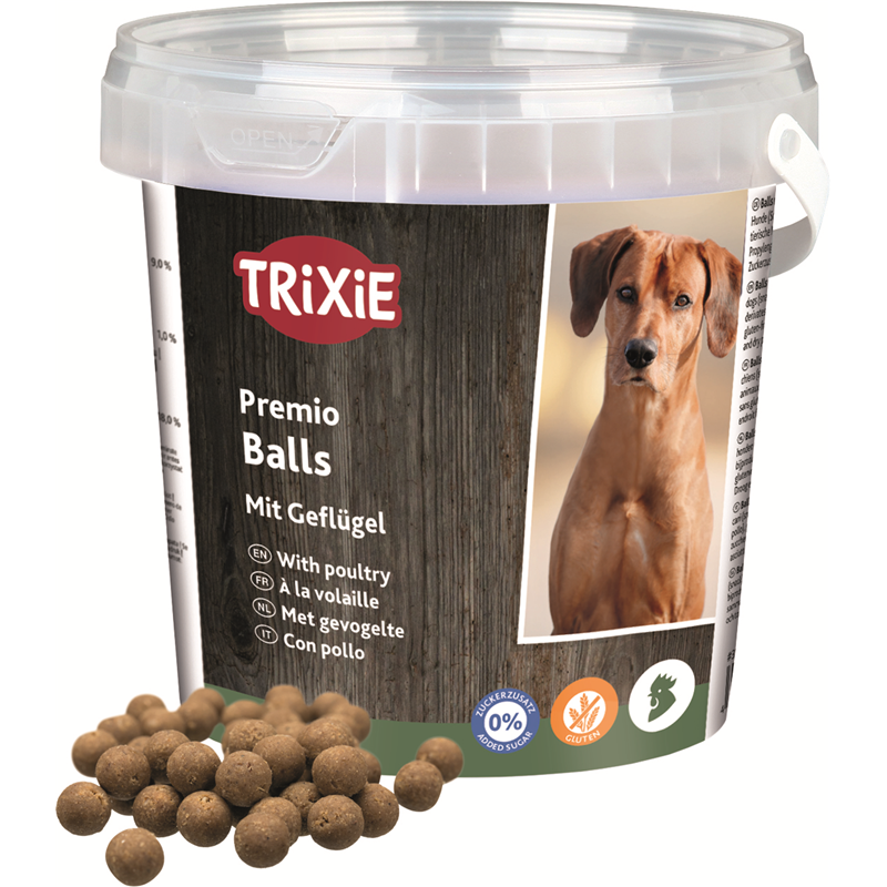 Trixie Hunde PREMIO Trainer Snack Poultry Balls 500 g