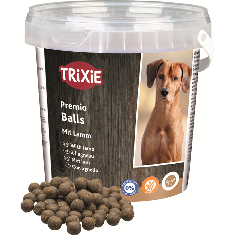 Trixie Hunde PREMIO Trainer Snack Lamb Balls 500 g