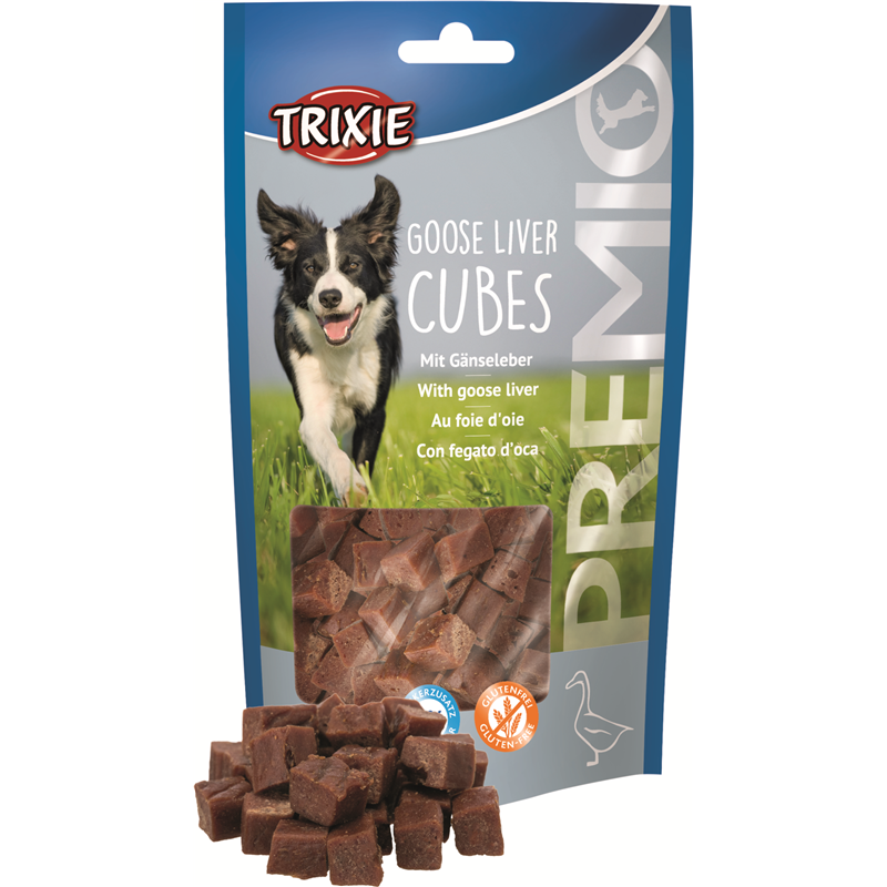 Trixie Premio Cubes mit Gänseleber und Gänsefleisch 100 g