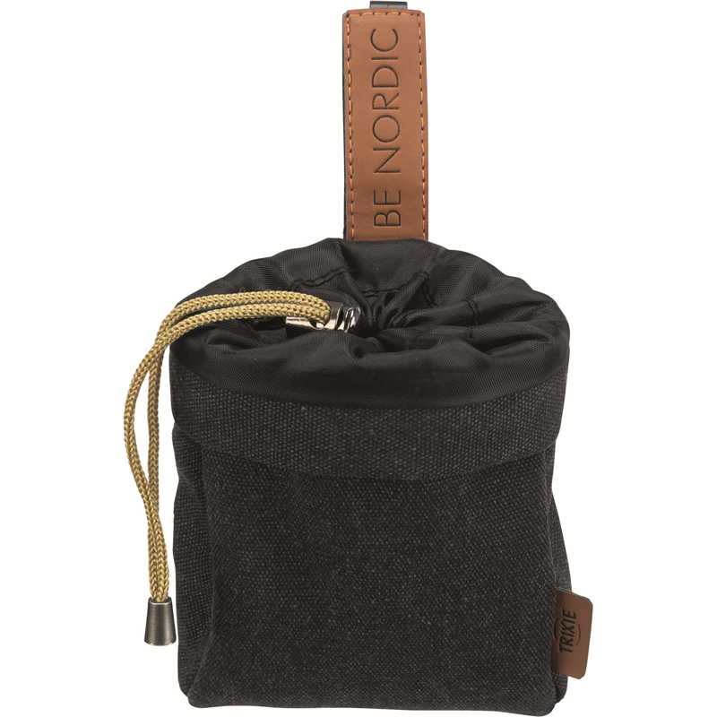 Trixie BE NORDIC Snack-Tasche ø 10 × 14 cm schwarz