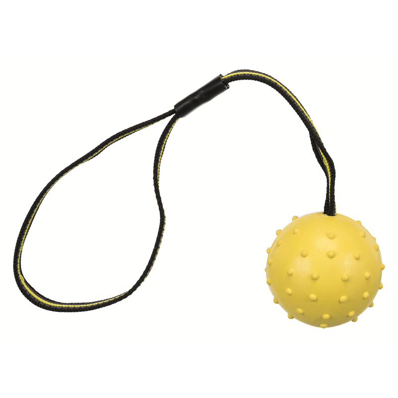 Trixie Sporting Ball am Gurt Naturgummi ø 6 cm / 35 cm