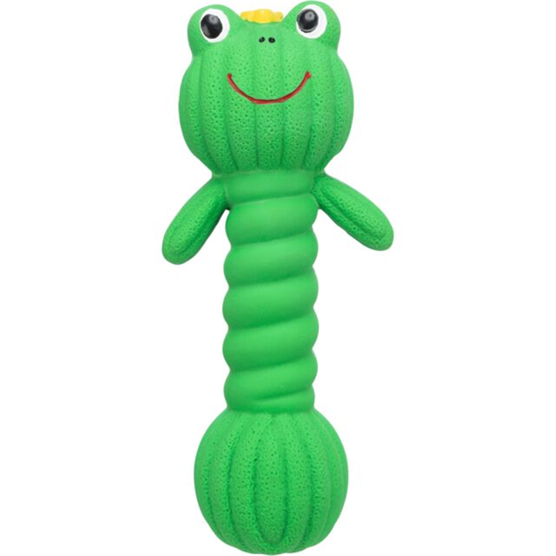 Trixie Frosch-Hantel mit Stimme, 18 cm