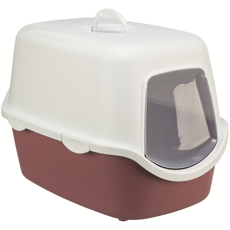 Katzentoilette Vico, mit Haube, 40 × 40 × 56 cm