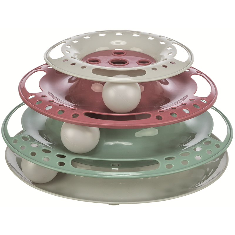 Trixie Spielturm Catch the Balls bunt ø 25 cm / 13 cm