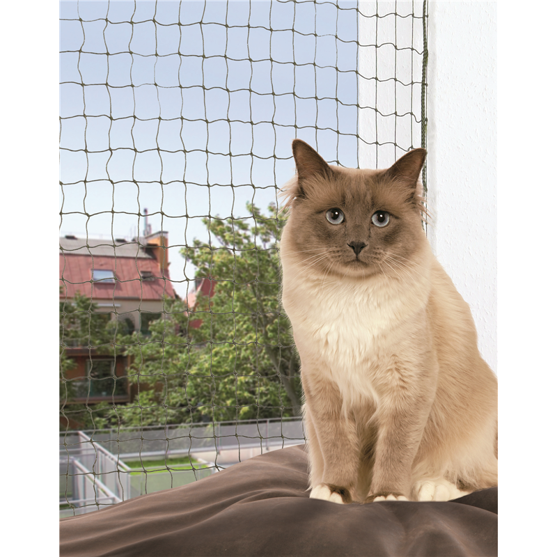 Trixie Schutznetz drahtverstärkt olivgrün 4 x 3 m
