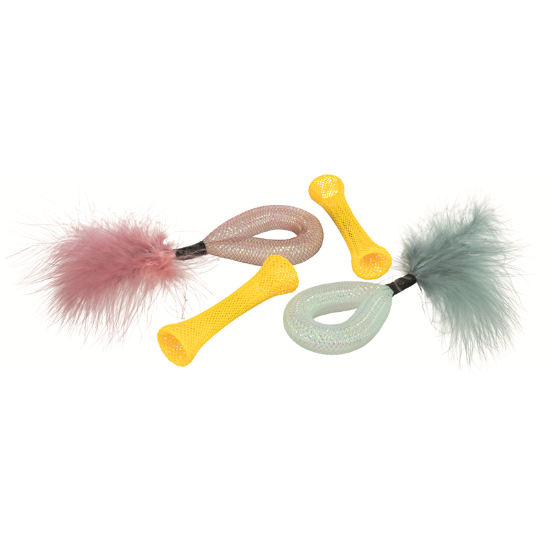 Trixie Cat Set Tubes, Kunststoff, bis zu 15 cm, 4 Stück
