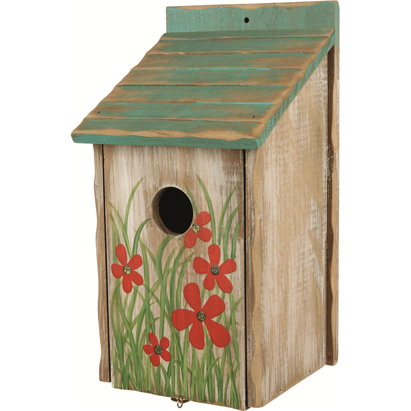 Trixie Nistkasten Mohnblumen 15 × 28 × 14 cm