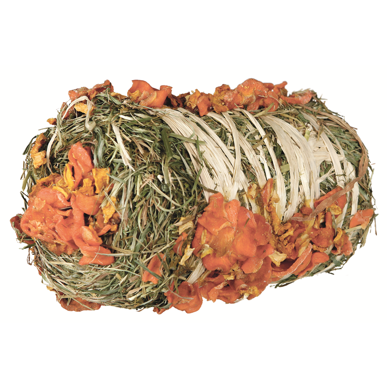 Heuballen mit Kürbis und Karotte 10 × 18 cm / 200 g