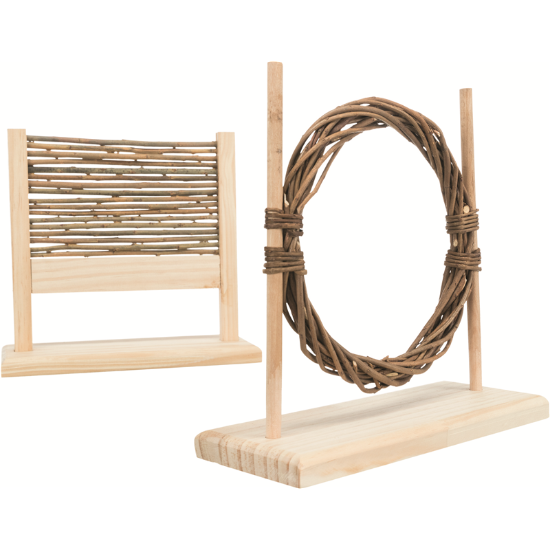 Trixie Agility-Set mit Hürde und Ring, Maße: 28 × 26 × 12 cm